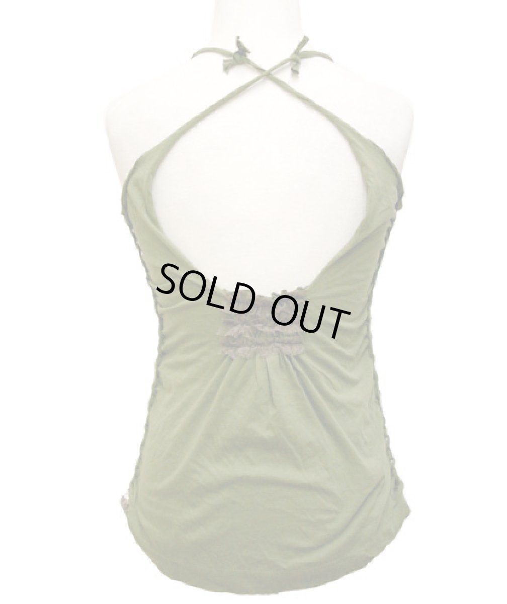 画像4: FREE SPIRIT レディース・キャミソール「Romantic / オリーブ」 (4)