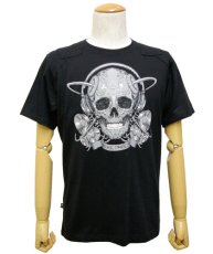 画像1: PLAZMAメンズTシャツ「NOISE PIRATES / ブラック」 (1)