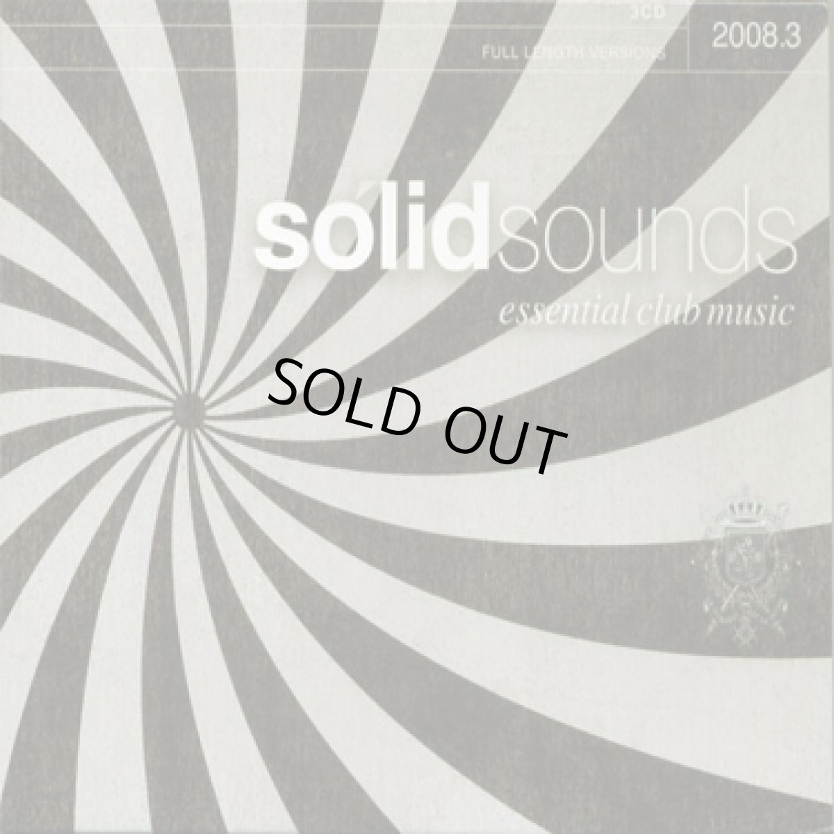 画像1: CD「V.A. / SOLID SOUNDS 2008-vol.3」3枚組 (1)