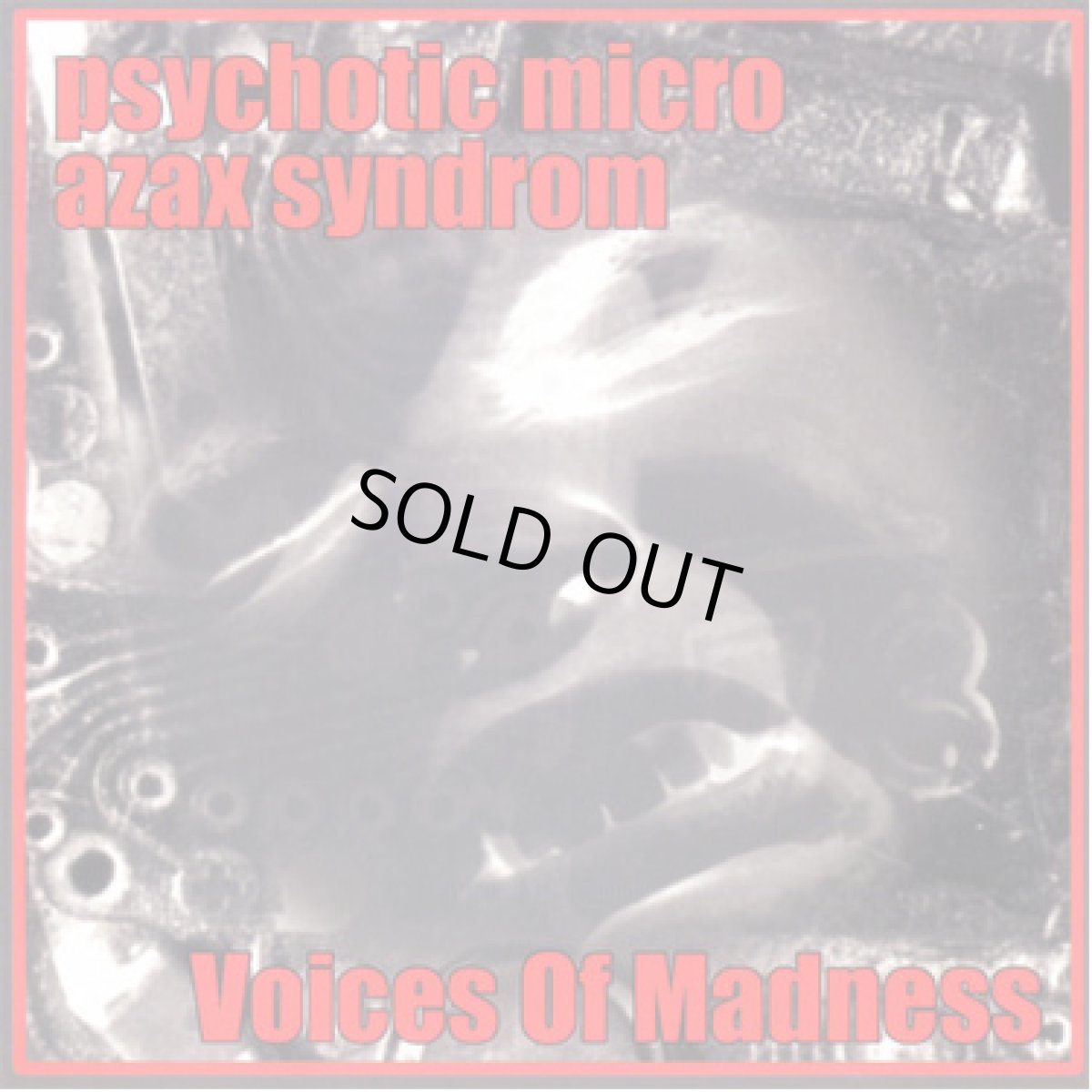画像1: CD「PSYCHOTIC MICRO & AZAX SYNDROM / VOICES OF MADNESS」 (1)