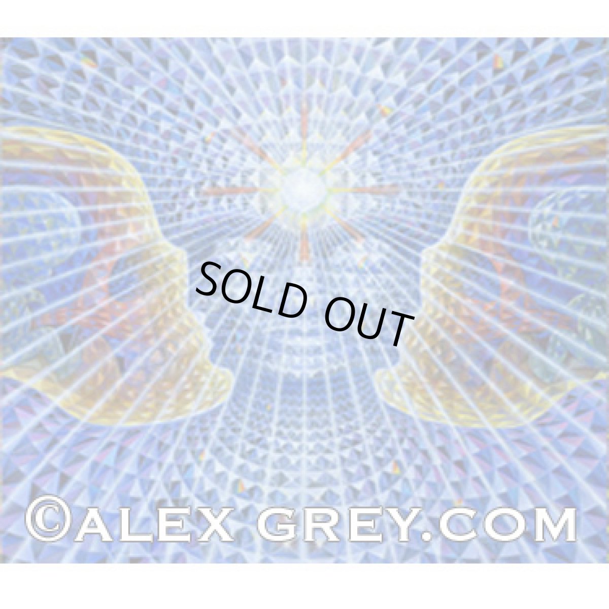 画像2: ALEX GREY ホログラムカード「Bardo Being - Diamond Being - Jewel Being」 (2)