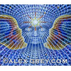 画像2: ALEX GREY ホログラムカード「Bardo Being - Diamond Being - Jewel Being」 (2)