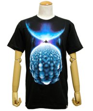 画像1: IMAGINARY FOUNDATIONメンズ半袖Tシャツ「Link / ブラック」 (1)