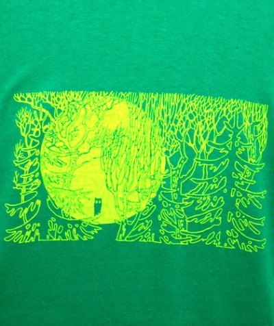 画像3: SHIVA GROUPメンズTシャツ「Carpathians on mushroom/グリーン」