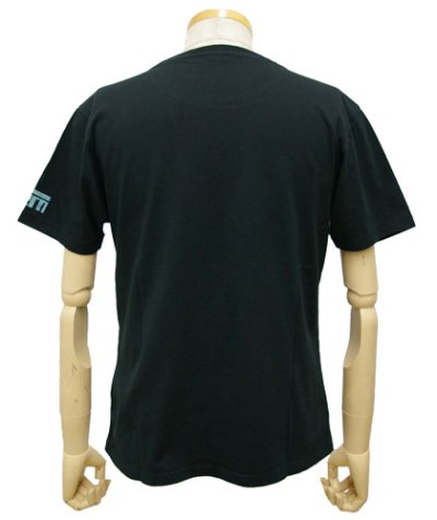 画像2: FERNユニセックス・半袖Tシャツ「FLOW COMA/ブラック」