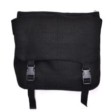 画像1: ECOLUTION バッグ「The Classic Messenger Bag / ブラック」 (1)