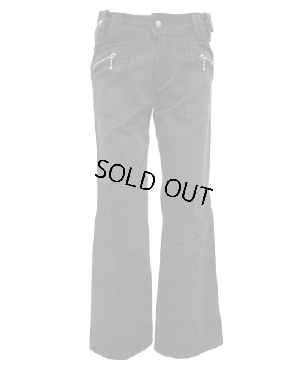 画像1: PLASTIC NINJAユニセックス・パンツ/ブラック (1)