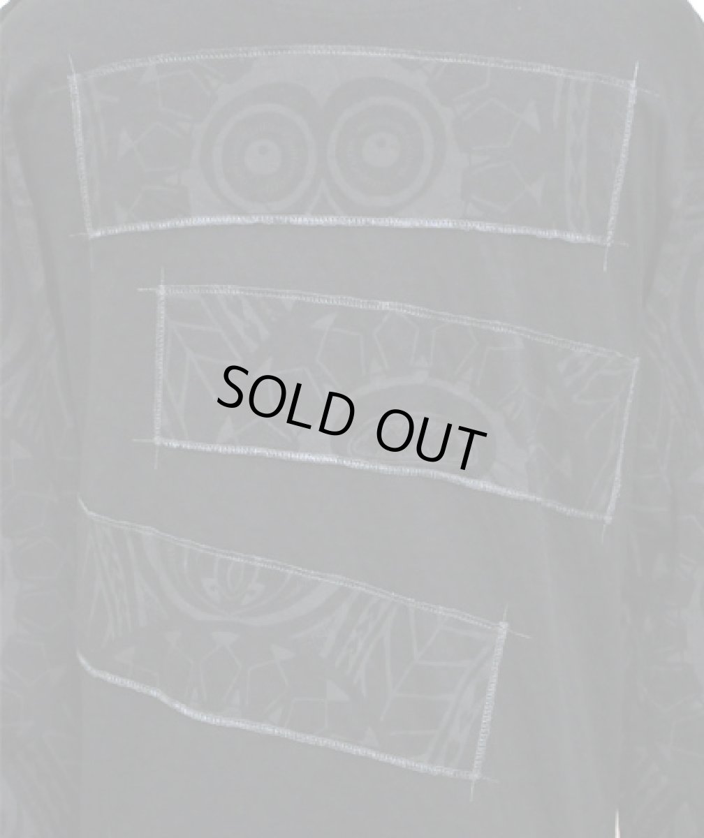 画像4: PSYLO メンズ・カットソー「Hectic Tattoo / ブラック」 (4)