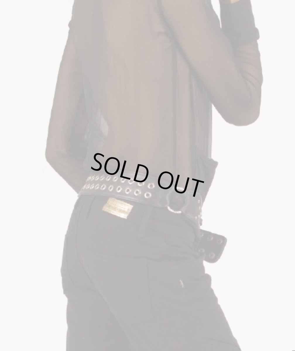 画像5: PSYLO ベルト「Chic Belt / ブラック」 (5)