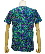 画像3: SPACE TRIBEメンズ・Tシャツ「Wired」 (3)