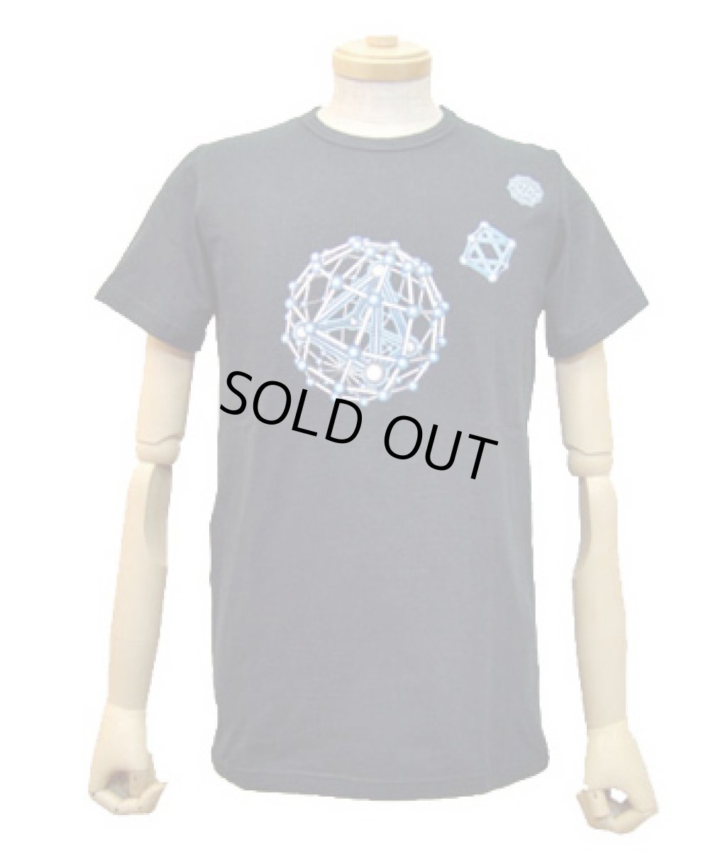 画像1: SPACE TRIBEメンズTシャツ『MOLEKULE/ブルー』 (1)