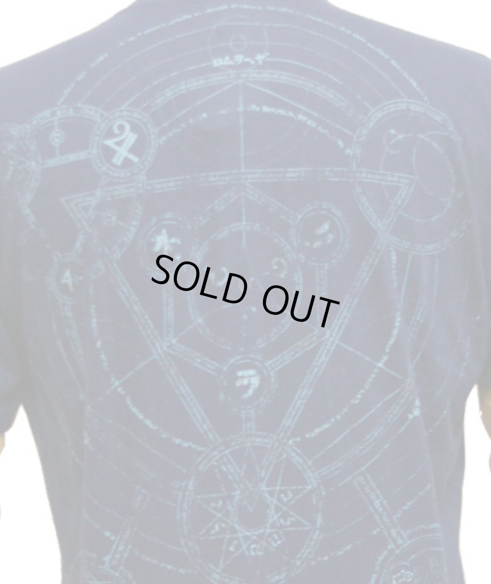 画像4: PLAZMAメンズTシャツ「MAGIC CIRCLE / ダークブルー」 (4)