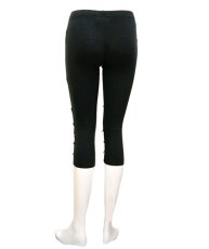 画像5: PSYLO レディース・レギンス「Short Leggings / ブラック」 (5)