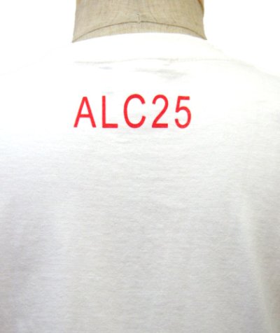 画像2: MANALIBREユニセックスTシャツ「ALICE in ACIDLAND ３Ｄ・/ホワイト」