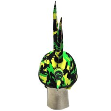 画像4: SPACE TRIBE スパイキー・ヘルメット/Green Camouflage (4)