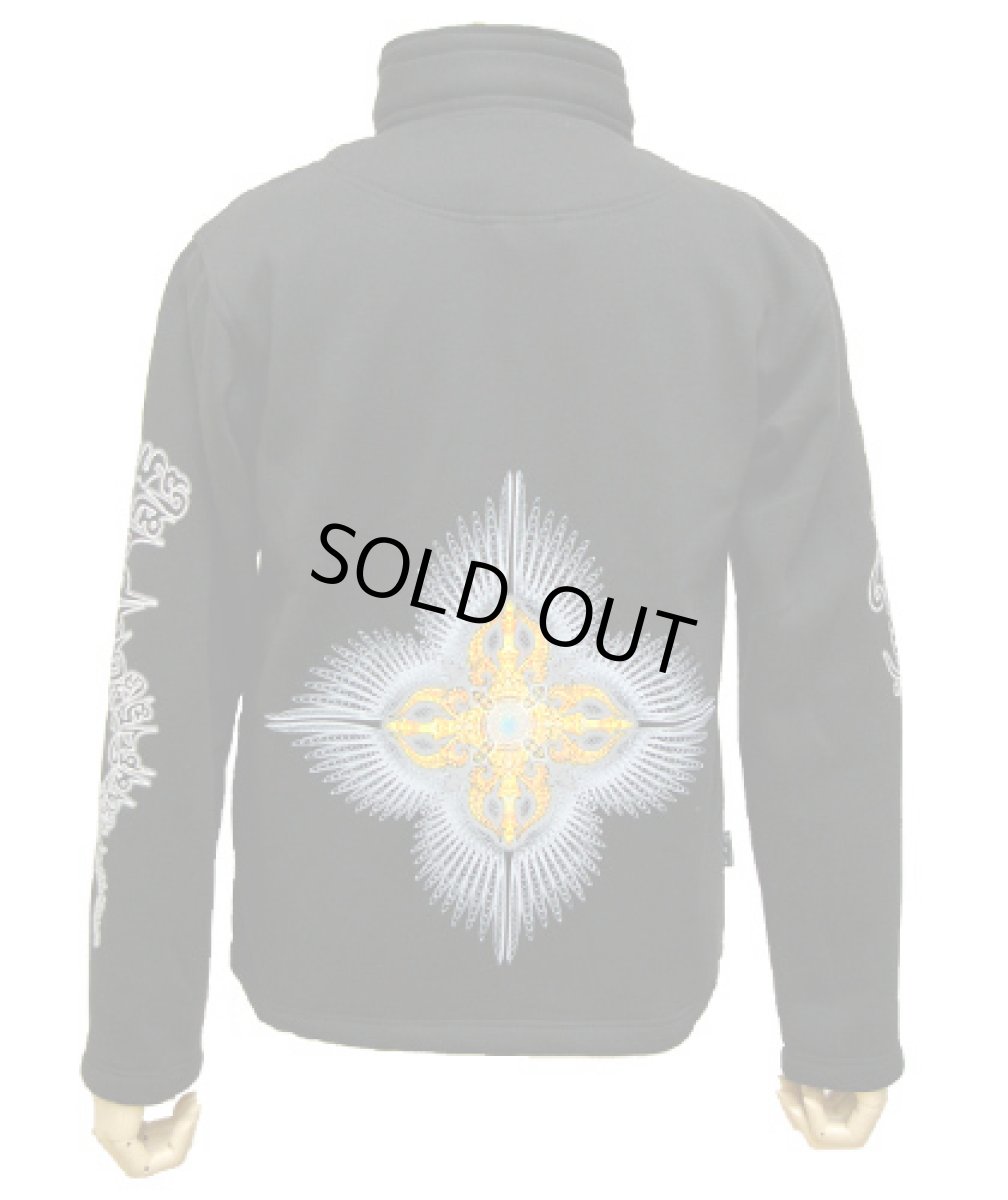 画像4: SPACE TRIBEユニセックス・ジャケット(フード別売り)「Gold Dorje Glo」 (4)