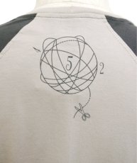 画像4: PLAZMAメンズTシャツ「GRIM LINES / サンド×スモーク」 (4)