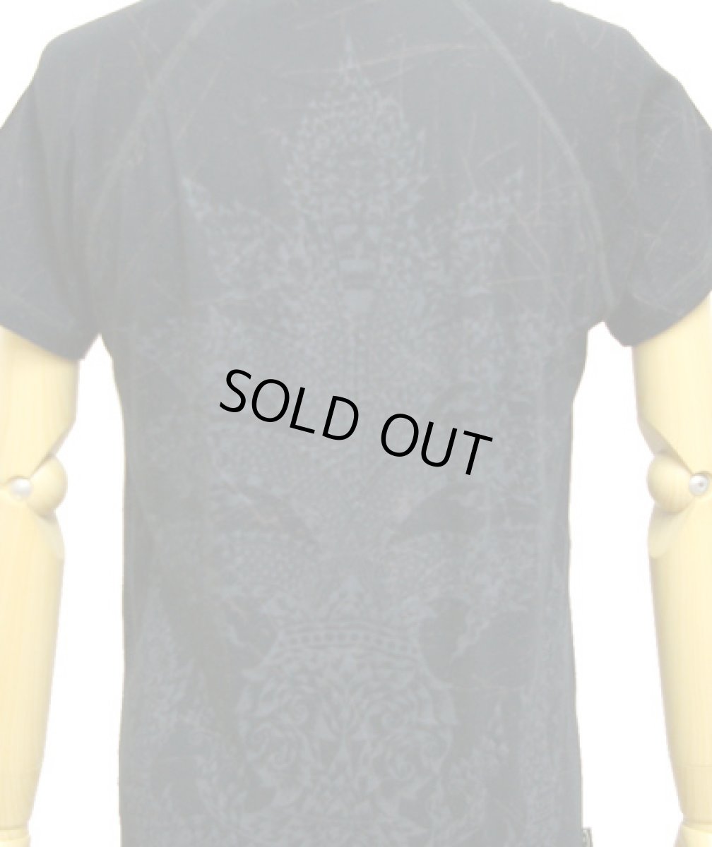 画像4: PSYLO メンズ・半袖カットソー「Dragon Tee / ブラック」 (4)