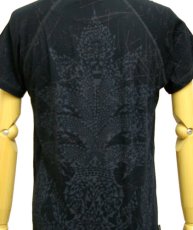 画像4: PSYLO メンズ・半袖カットソー「Dragon Tee / ブラック」 (4)