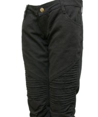画像4: PSYLO レディース・パンツ「Arma Pants / ブラック」 (4)