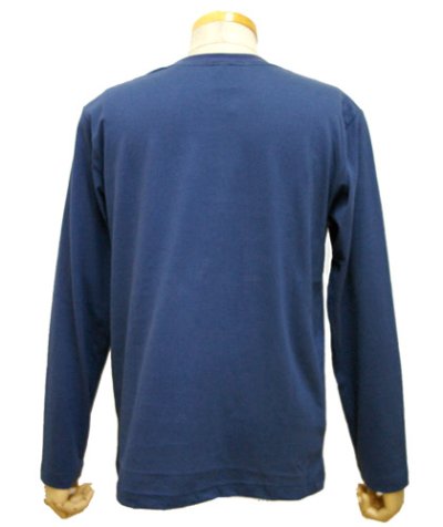 画像2: DIGITAL LOVEメンズ・長袖Tシャツ「D-L2/ブルー」