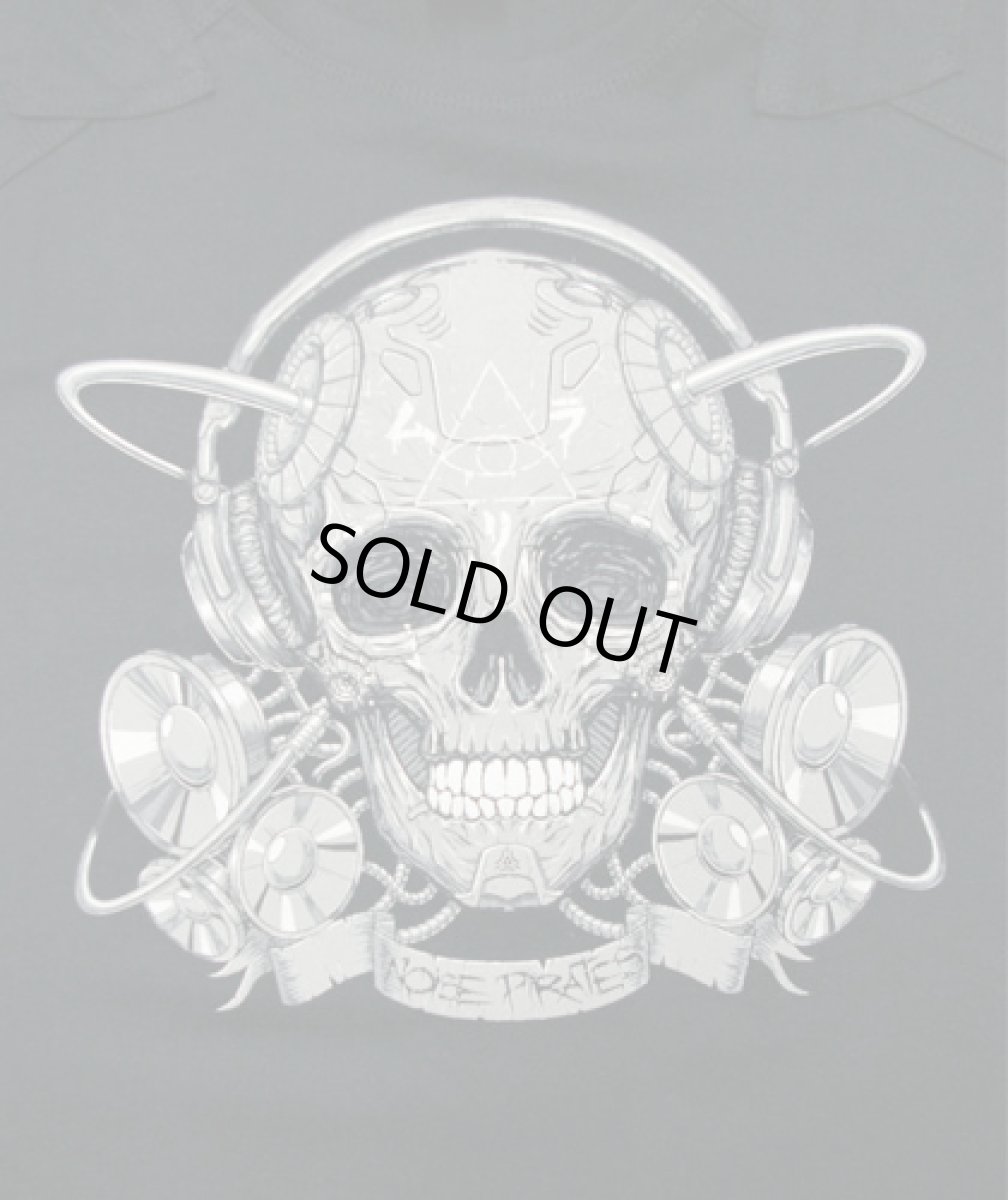 画像2: PLAZMAメンズTシャツ「NOISE PIRATES / ブラック」 (2)