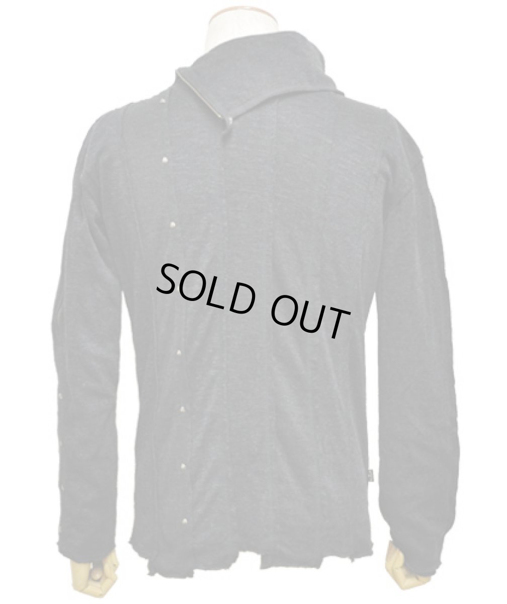 画像3: PSYLO メンズ・カットソー「Tilted Sweater / ブラック」 (3)