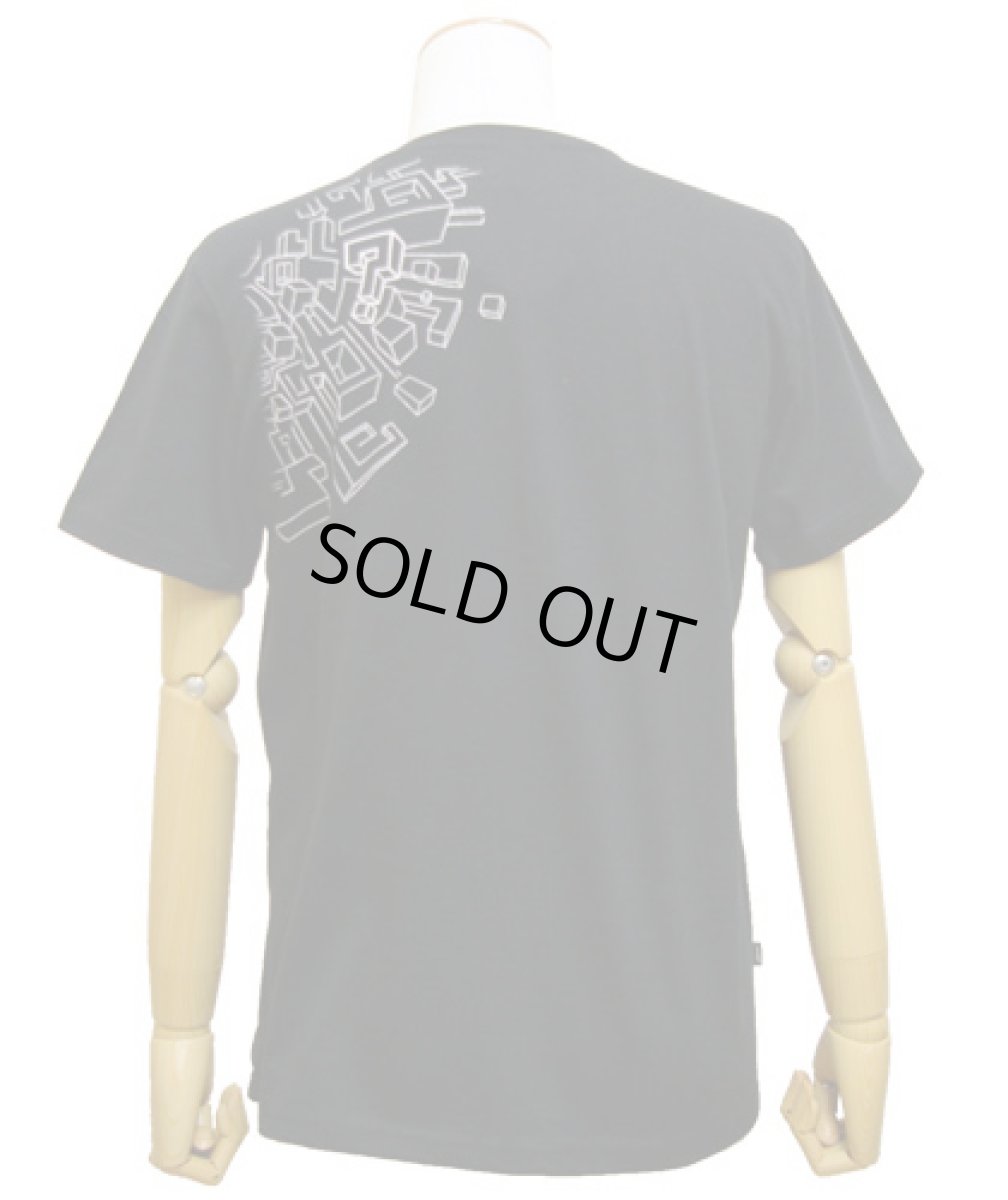 画像3: PLAZMAメンズTシャツ「INNER TETRIS / ブラック」 (3)