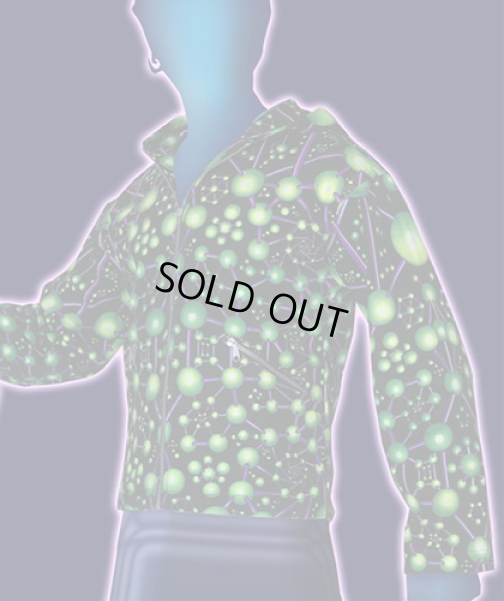 画像1: SPACE TRIBE ユニセックス・パーカー「Atomic Alien」 (1)