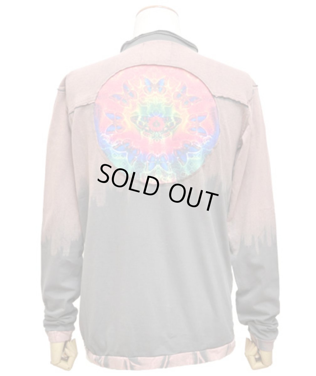 画像4: PUMAYANA メンズ・長袖カットソー/ピンク×グレーD (4)