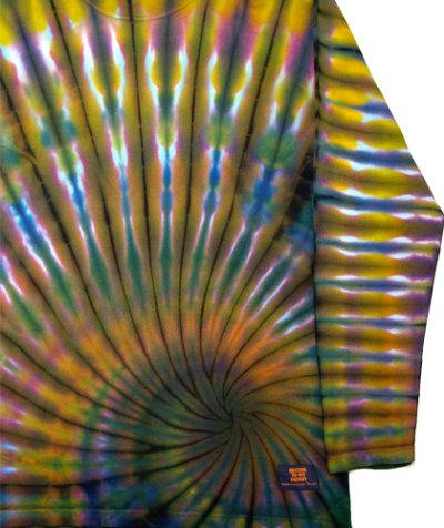 画像3: GRATEFUL TIE-DYE FACTORYメンズ・長袖Tシャツ024/Sサイズ