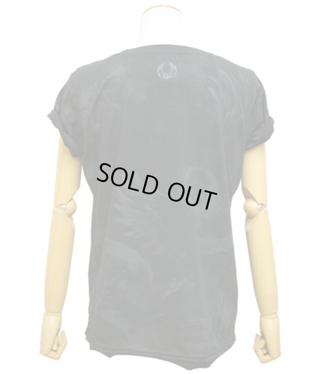 画像3: PSYLO メンズ・半袖カットソー「Fadida Tee / ブラック」 (3)