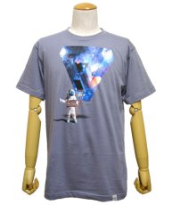画像1: IMAGINARY FOUNDATIONメンズ半袖Tシャツ「Next Dimension / スレート」 (1)