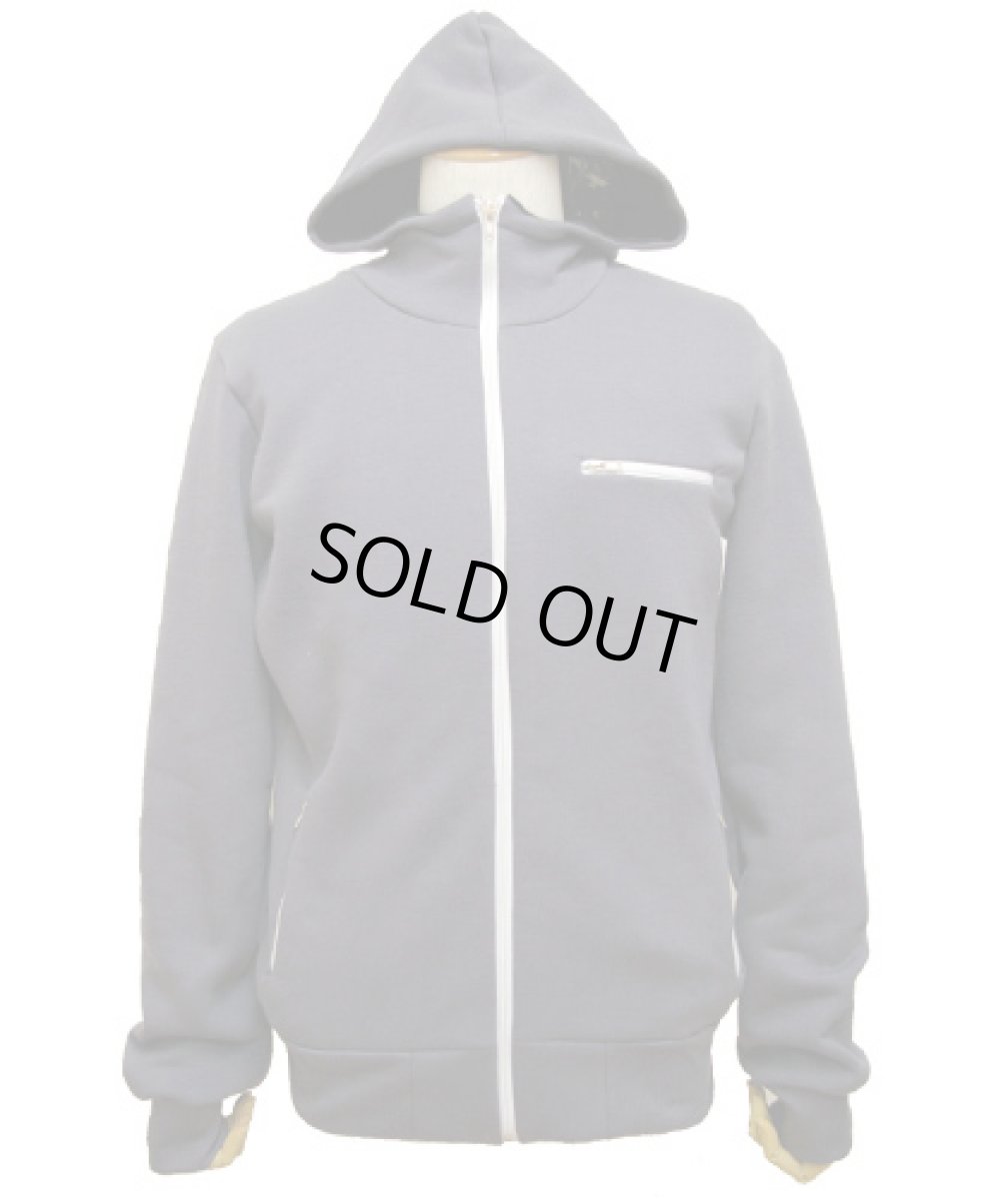 画像3: PLAZMAメンズ・パーカー「Shapes&Colors / ダークグレー」 (3)