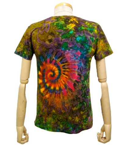 画像2: GRATEFUL TIE-DYE FACTORYメンズ・半袖Tシャツ04/Sサイズ(細身)