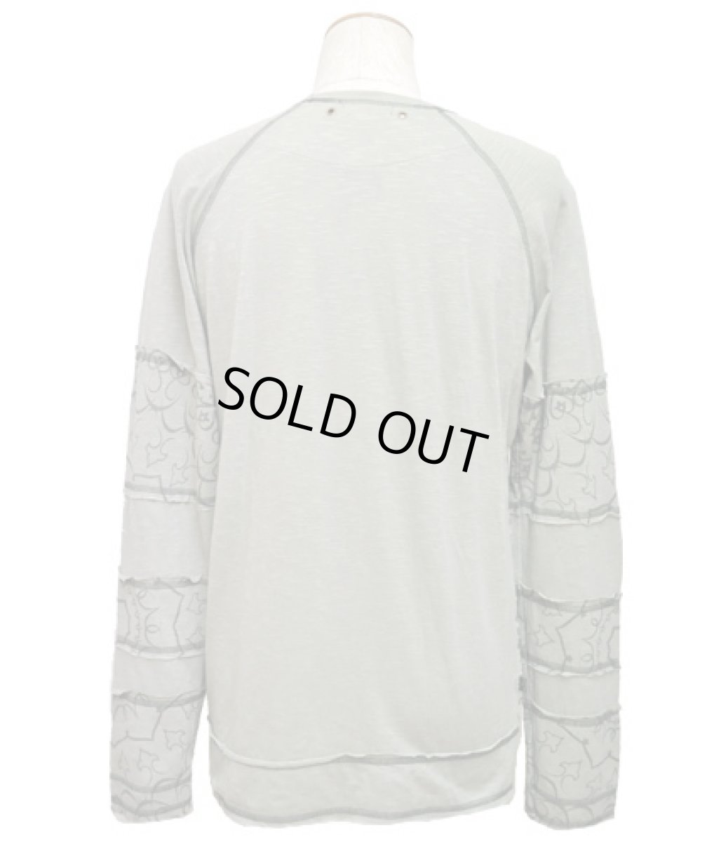 画像4: PSYLO メンズ・カットソー「Spicy Mandala / ボーン」 (4)