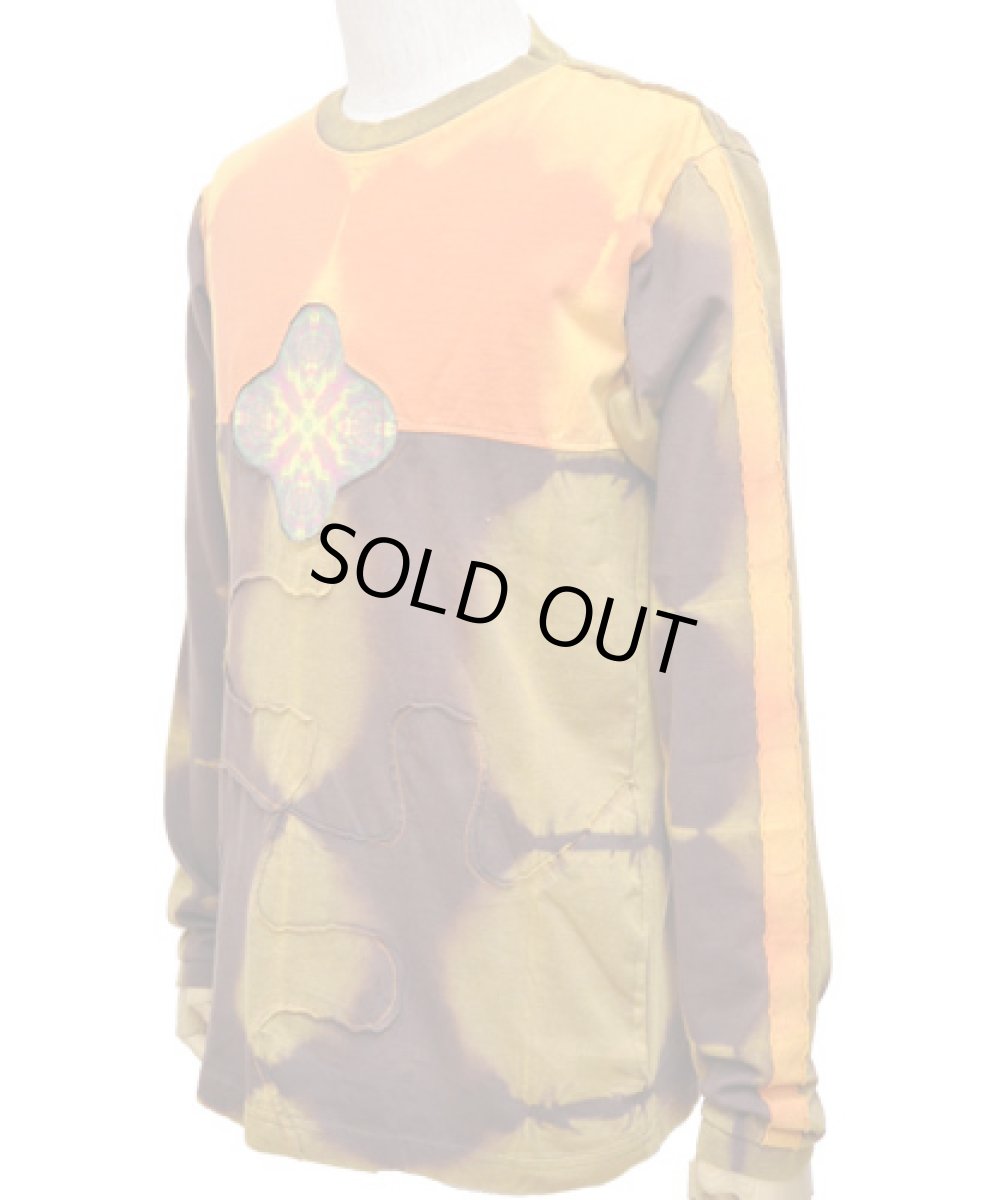 画像3: PUMAYANA メンズ・長袖カットソー「Anaconda / オレンジ×ブラウン」 (3)