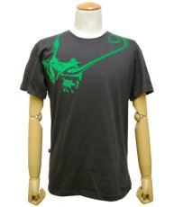 画像1: PLAZMAメンズTシャツ「FROG / スモーク」 (1)