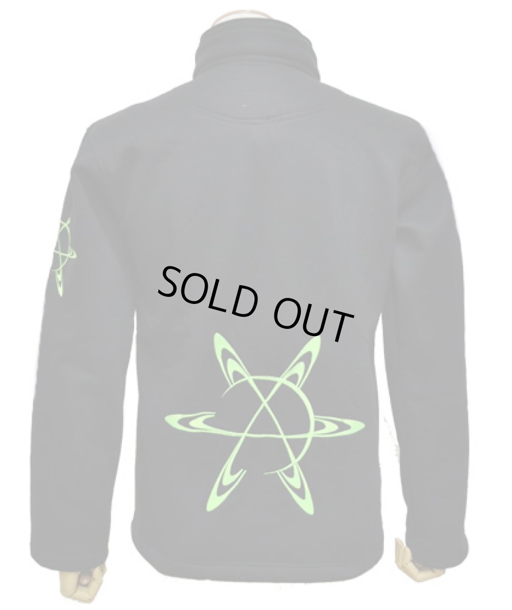 画像3: SPACE TRIBEユニセックス・ジャケット(フード別売り)「UV Lime Saturn」 (3)