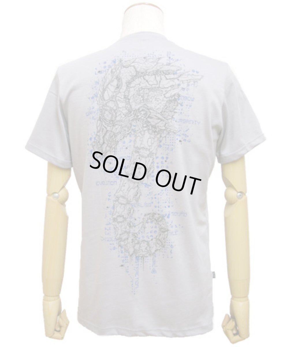 画像3: PLAZMAメンズTシャツ「SEA HORSE / ライトグレー」 (3)