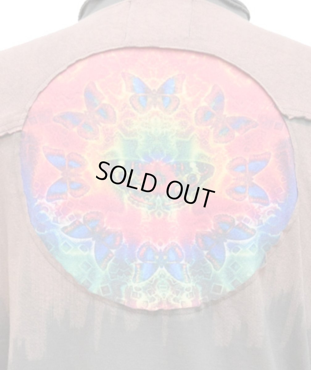 画像5: PUMAYANA メンズ・長袖カットソー/ピンク×グレーD (5)