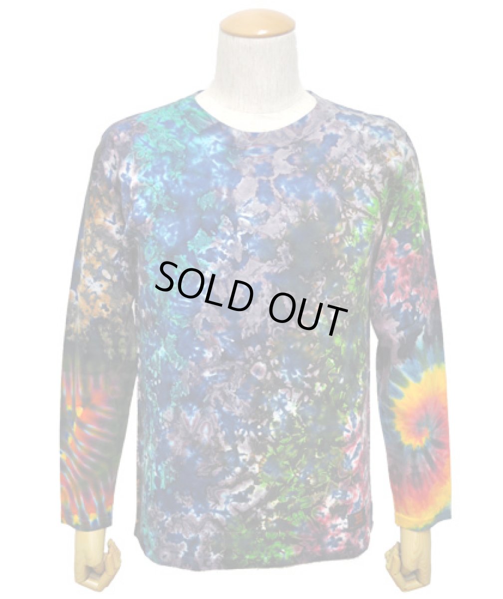 画像1: GRATEFUL TIE-DYE FACTORYメンズ・長袖Tシャツ042/Sサイズ (1)