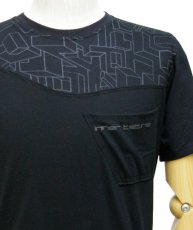 画像2: PLAZMAメンズTシャツ「INNER TETRIS / ブラック」 (2)