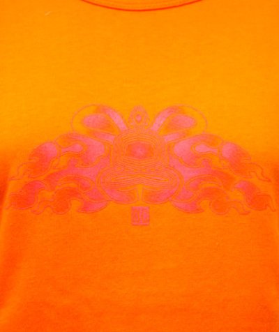 画像2: SHIVA GROUPレディースTシャツ012/オレンジ