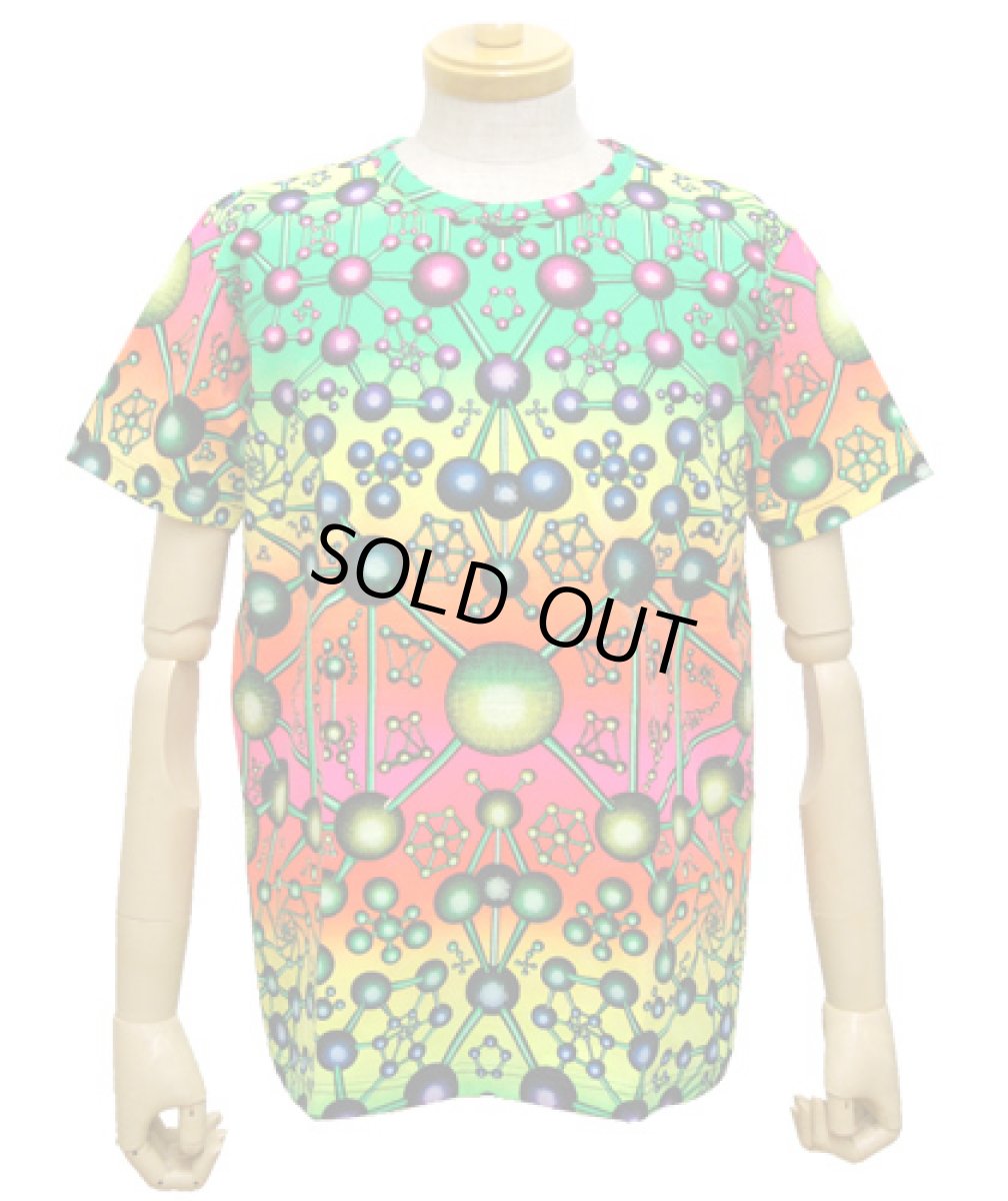 画像2: SPACE TRIBEメンズ・Tシャツ「Atomic Rainbow」 (2)