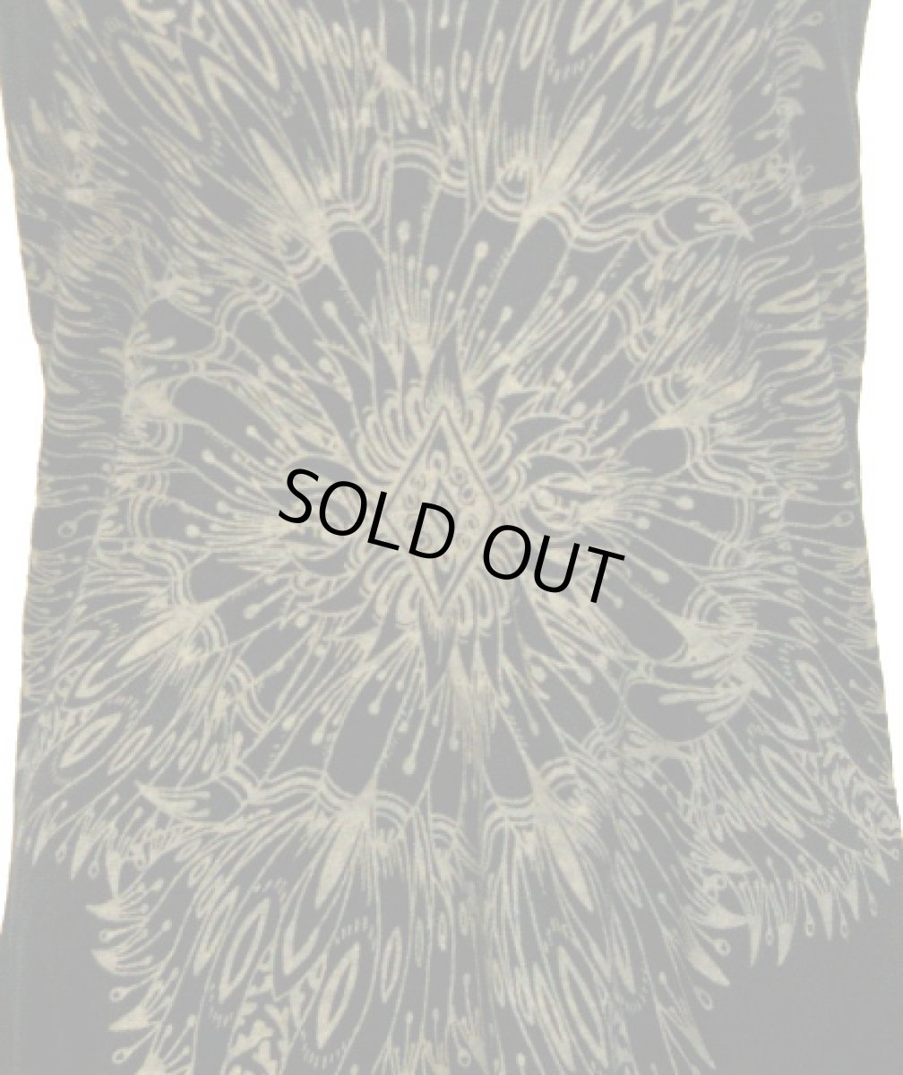 画像2: PSYLO レディース・キャミソール「Crossover Singlet / ブラック」 (2)