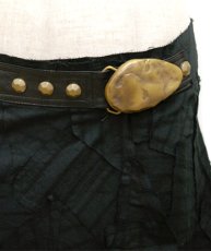 画像4: PSYLO スカート「Pecoa Mini Skirt / ブラック」 (4)