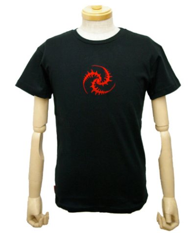 画像2: SPACE TRIBEメンズ・Tシャツ「Tri-Skielion・Red」