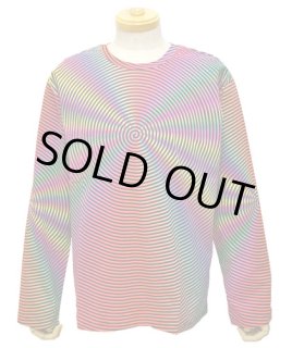 SPACE TRIBE フルプリント長袖カットソー SPACE TRIBEメンズ・長袖