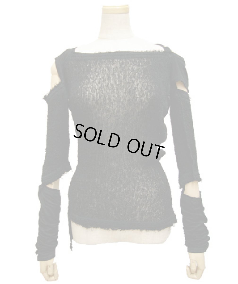 画像3: PSYLO レディース・カットソー「Gila Refab Top / ブラック」 (3)